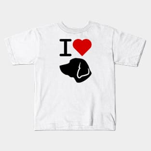 I Love Labrador Kids T-Shirt